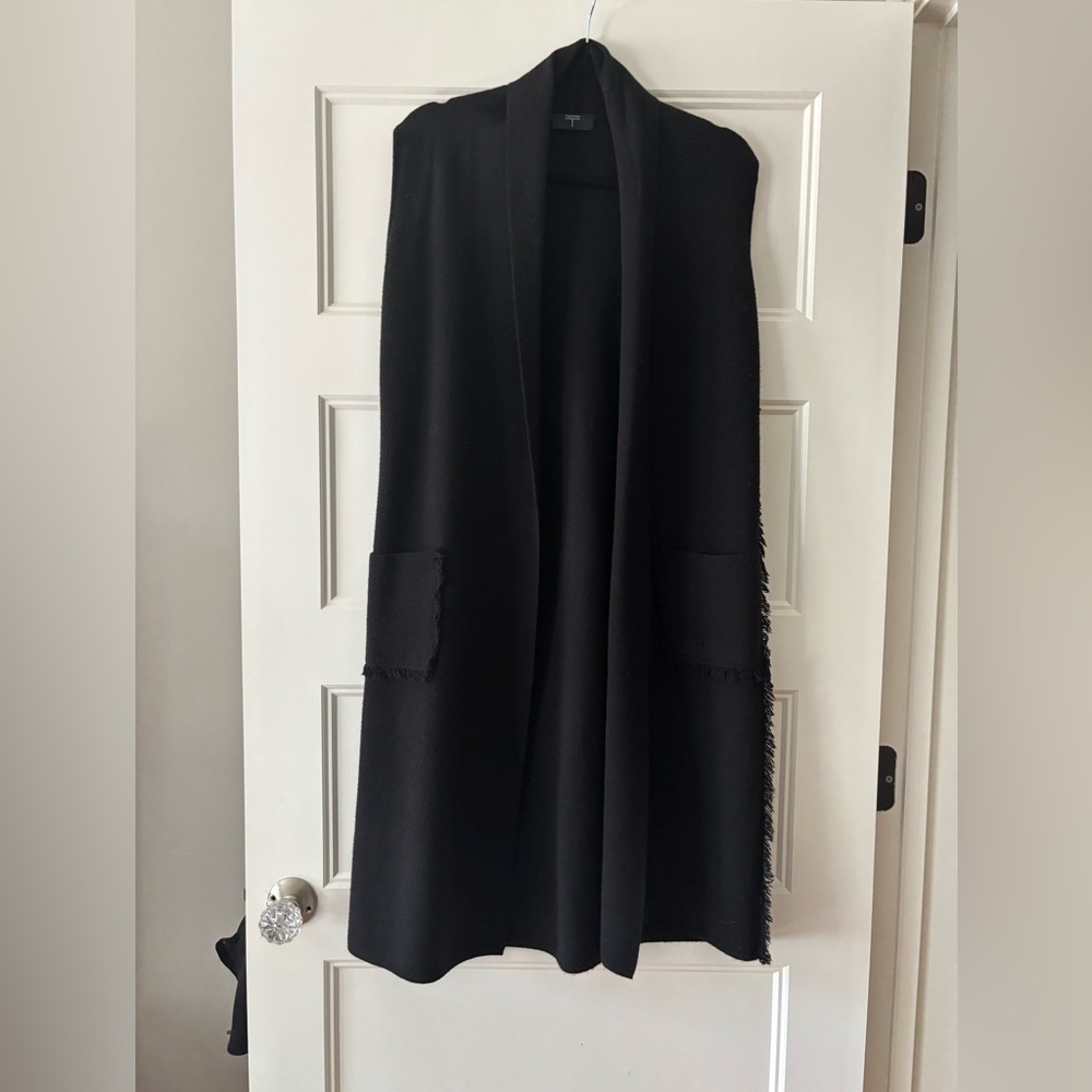 Tamari Long Knit Sweater Vest Size S